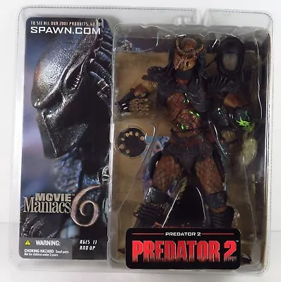 McFarlane Toys Movie Maniacs 6 Predator 2 Bloody Version Action Figure • $49.85