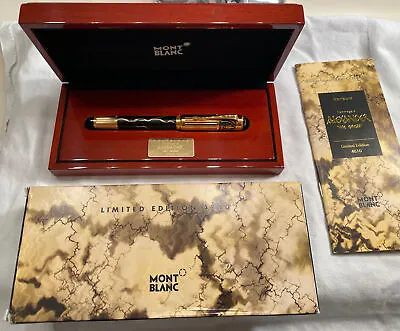 Mont Blanc Limited Edition 4810 Alexander The Great Fountian Pen New With Box • $3400