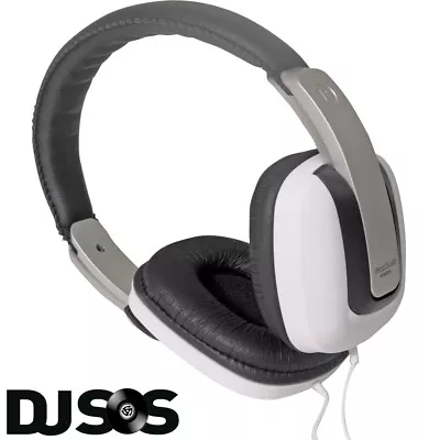 *NEW* SoundLAB Stylish Comfortable Stereo Hi-Fi Headphones In Black And White  • £10.35