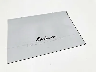 Lorinser Mercedes-Benz E-Class W210 1996-2002 Tuning Accessories Brochure • $19.50