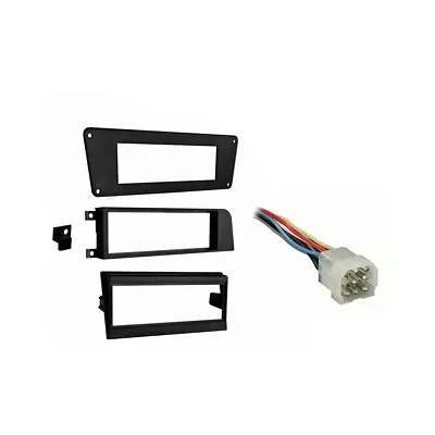 Fits Volvo 240 Series 90-93 Single DIN Stereo Harness Radio Install Dash Kit • $33.95