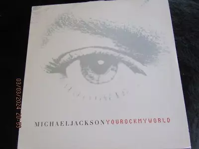 Michael Jackson   Rock My World  3 Track 12  Vinyl In Vgc Played & Tested • £9.99