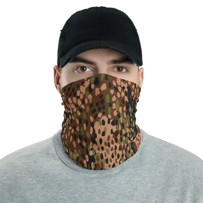 German WWII Pea Dot 44 Camouflage Neck Gaiter • $42.38