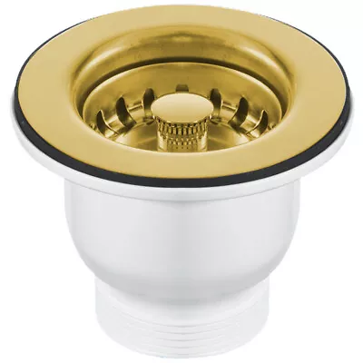 £14.99 • Buy 65mm Ceramic Belfast Strainer Waste For Astini, RAK, Rangemaster, Caple Sink