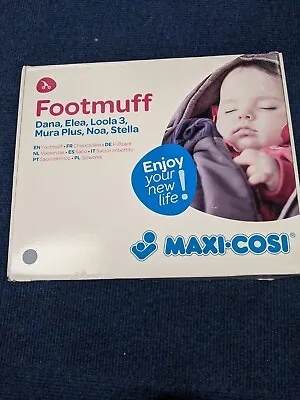Maxi Cosi Footmuff NOMAD BLUE - NEW • £20