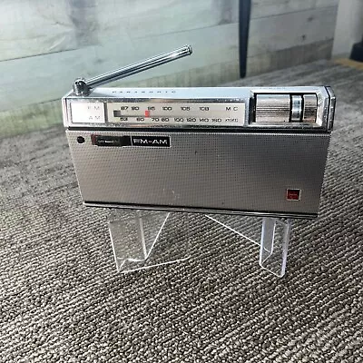 Vintage 1965 Scarce Panasonic RF-800 FM-AM Transistor Radio 4040 • $42.99