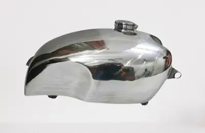 Suitable For Vincent HRD Alloy Polished Petrol Tank With Knee Pad Indent WithCap • $345.73
