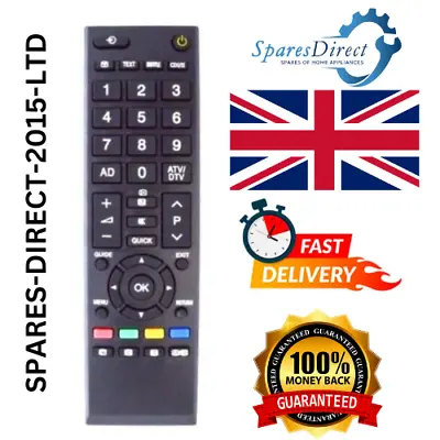 £7.99 • Buy NEW Replacement Toshiba CT-90345 Regza TV Remote Control UK Stock NEW UK STOCK