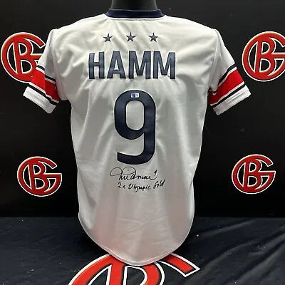 Mia Hamm Autographed Team USA Soccer Jersey Signed Steiner CX  • $219.99