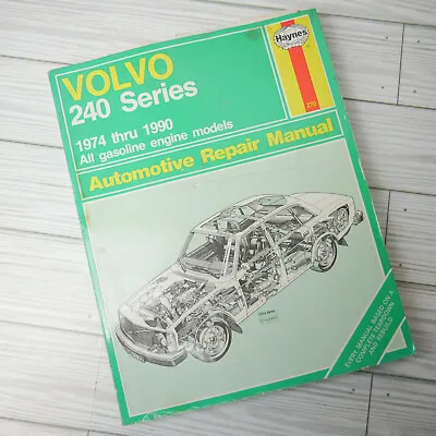 Haynes 270 Volvo 240 Series 1974-90 All Gasoline Engine Models Repair Manual • $9.60