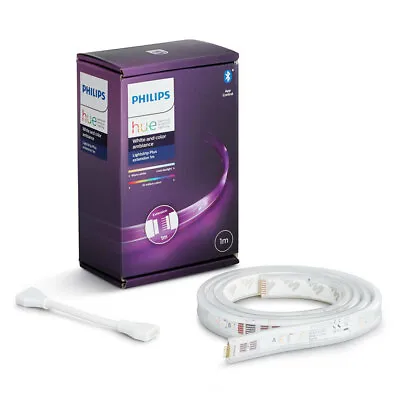 $55 • Buy Philips Hue Plus 1M Extension White & Colour Ambiance Bluetooth For Lightstrip 