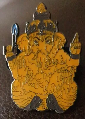 Ganesha DAB Hard Enamel Hat Pin Marijuana Weed Scene Music Festival Wax Oil  • $21.39