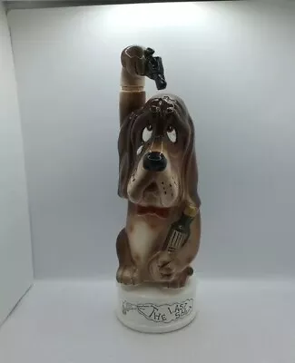 Vintage The Last Shot Windup Musical (Music Box) Basset Hound Dog Decanter- TWC • $34.77