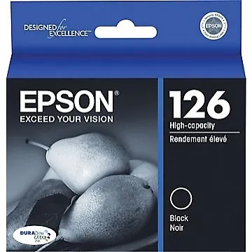 Epson 126 Black High Capacity Ink Cartridge Genuine T126120 New In Box NEW • $16.99
