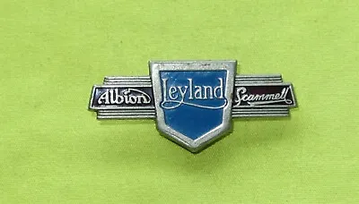 £189.99 • Buy 1955 LEYLAND : Albion Scammell Commercial Vehicle Lorry Bus Truck Enamel Badge