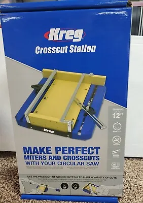 KREG Crosscut Station With Guide Rails & Straight Edge Guide NEW! • $30