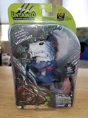Untamed Midnight Interactive Direwolf Fingerling Figure NEW & SEALED  • $12