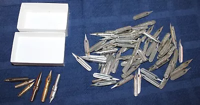 Vintage Birmingham Steel Pen Tips Nibs +6 Extra-perry-falcon Stub-josoph Gillots • $9.75