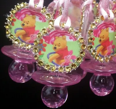 12Pcs~Baby Shower~WINNIE The Pooh And Piglet Pacifier NecklacesGame PrizesGift • $19.99