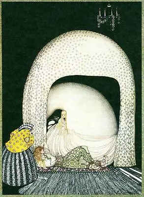 Original Vintage Kay Nielsen Art Deco Nouveau Print 1976 East Of The Sun • $10.38