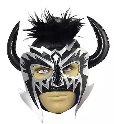 PSICOSIS  (pro-fit) Lucha Libre Mexican Wrestling Luchador Costume Mask - Black • $19.99