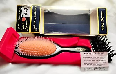 Mason Pearson Universal Nylon Hair Brush (NU2) - Dark Ruby/Black • $97.99