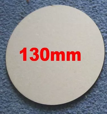 130mm & 160mm Round MDF Wargame Bases 2 Or 3mm Thick Wood Craft Embellishment • £2.80