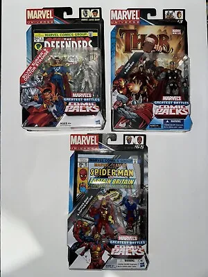 Marvel Greatest Battles Silver Surfer Doctor Strange Spider-Man Thor & Iron Man • $120