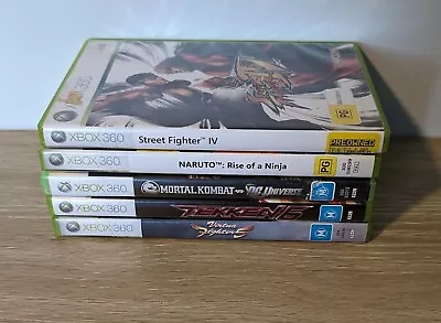 Fighting Game Bundle Xbox 360 • $60