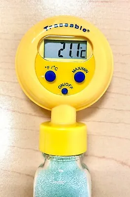 VWR® Traceable® Digital-Bottle™ Refrigerator/Freezer Thermometer 89172-086 • $10