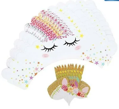 £4.85 • Buy 24 Pcs Unicorn Cupcake / Muffin Cases Liners Cup Cake Wrapper Cake Toppers Sets