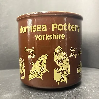 Vintage Hornsea Pottery Yorkshire Chocolate Brown Ceramic Mug Made In England • £19.95