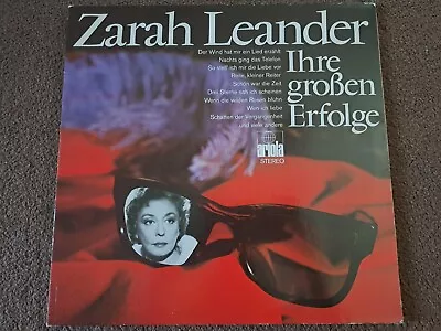 Zarah Leander ‎– Ihre Großen Erfolge - 2xLP/Vinyl - Ariola ‎– 80 445 XU -Germany • $9.01