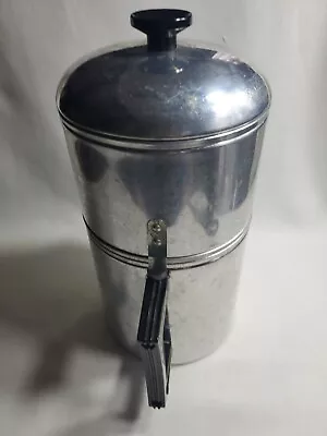 Vintage Drip-O-Lator 8 Cup Coffee Pot Enterprise Aluminum Co. Camping Made USA • $29.95