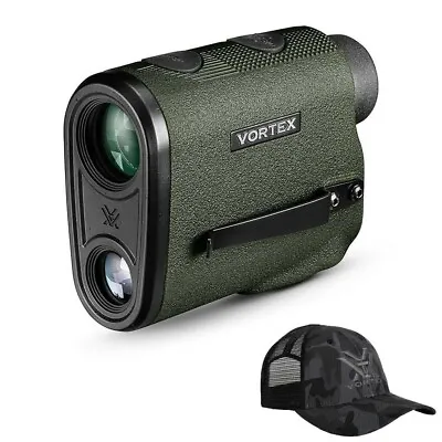 Vortex Optics Diamondback HD 2000 Laser Rangefinder W/ Vortex Black Camo Hat • $299
