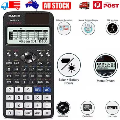 CASIO FX-991EX Multi-Functional Scientific Calculator Student Engineer New • $26.99