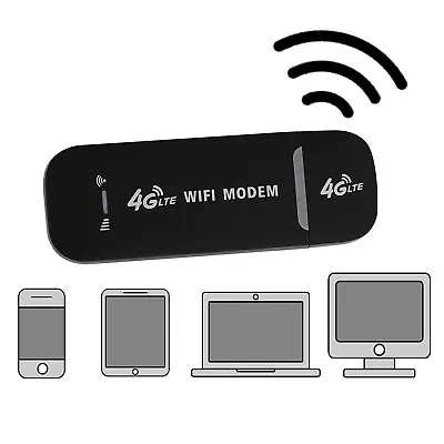 Unlocked 4G LTE Modem Wireless Router USB Dongle Mobile Broadband WIFI SIM Card • $17.85