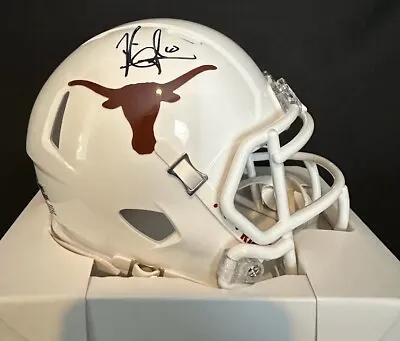 Vince Young Texas Longhorns Signed Autographed Speed Mini Helmet (Beckett) • $149.79
