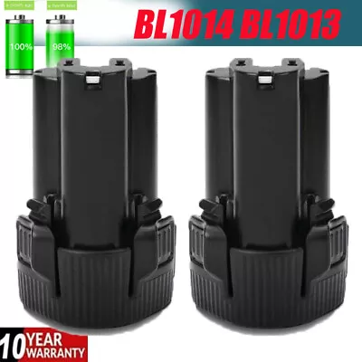 2Pack 3500mAh For MAKITA 10.8 Volt BL1013 BL1014 12V Lithium Battery 194550-6 US • $13.54