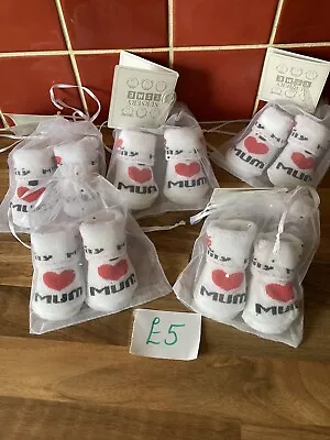 I Love Mummy Socks Bundle • £5