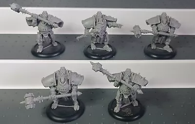 Warmachine Khador Man-O-War Demolition Corps × 5 Unpainted Privateer Press  • £15