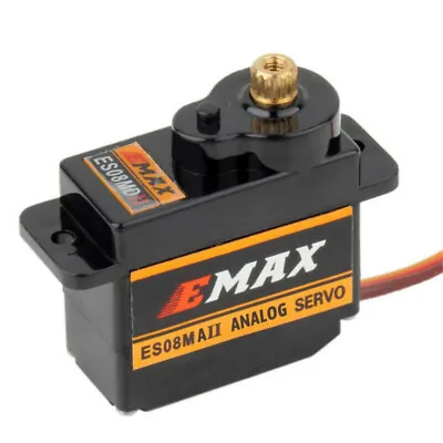 £4.98 • Buy ES08MA II 12G Mini Metal Gear Servo High-speed Upgrade Replacement For RC Model*