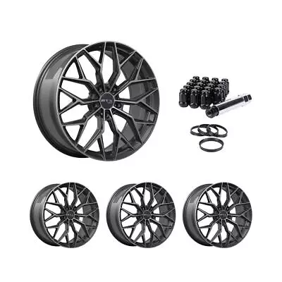 Wheel Rims Set With Black Lug Nuts Kit For 14-16 Acura MDX P925717 18 Inch • $923.44