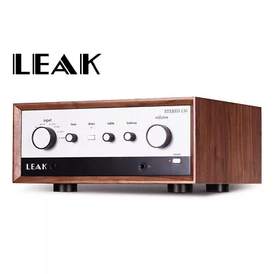 LEAK Stereo 130 -  Integrated Amplifier  -WALNUT • £749