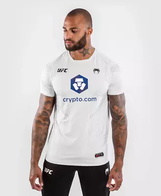 UFC Venum Authentic Fight Night Men's Walkout Jersey - White XX-LARGE XXL • $39.94