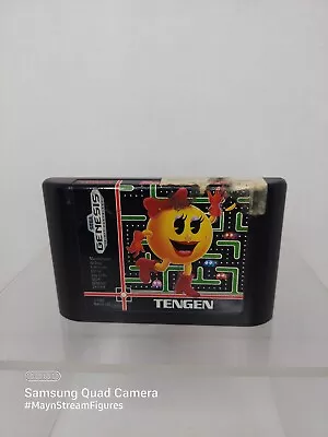 Ms. Pac-Man  (Sega Genesis 1991) Cartridge Only  • $8