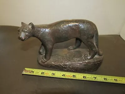 Vintage Chalkware Mountain Lion /Panther • $6