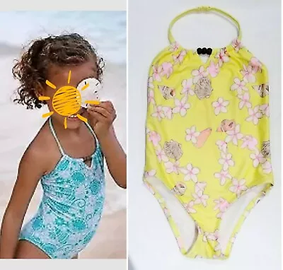 Baby Girl's SUNUVA Swim Frangipani Summer Lovin' Anthropologie Bathing Suit 2 • $14