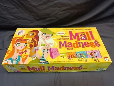 Vintage 2004 Milton Bradley Mall Madness Board Game- 100% Complete Beautiful  • $50