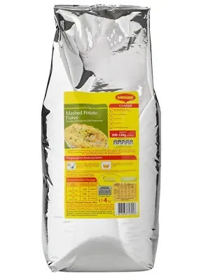 Instant Foods Low Sodium Mashed Potato Flakes High Yield Low Fat Gluten Free  • £49.67